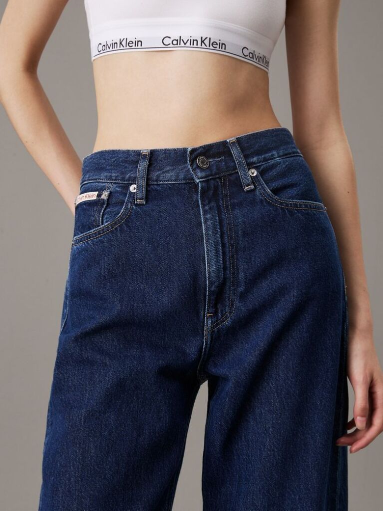 Denim Ψηλόμεσο Barrel Τζιν  Γυναίκα