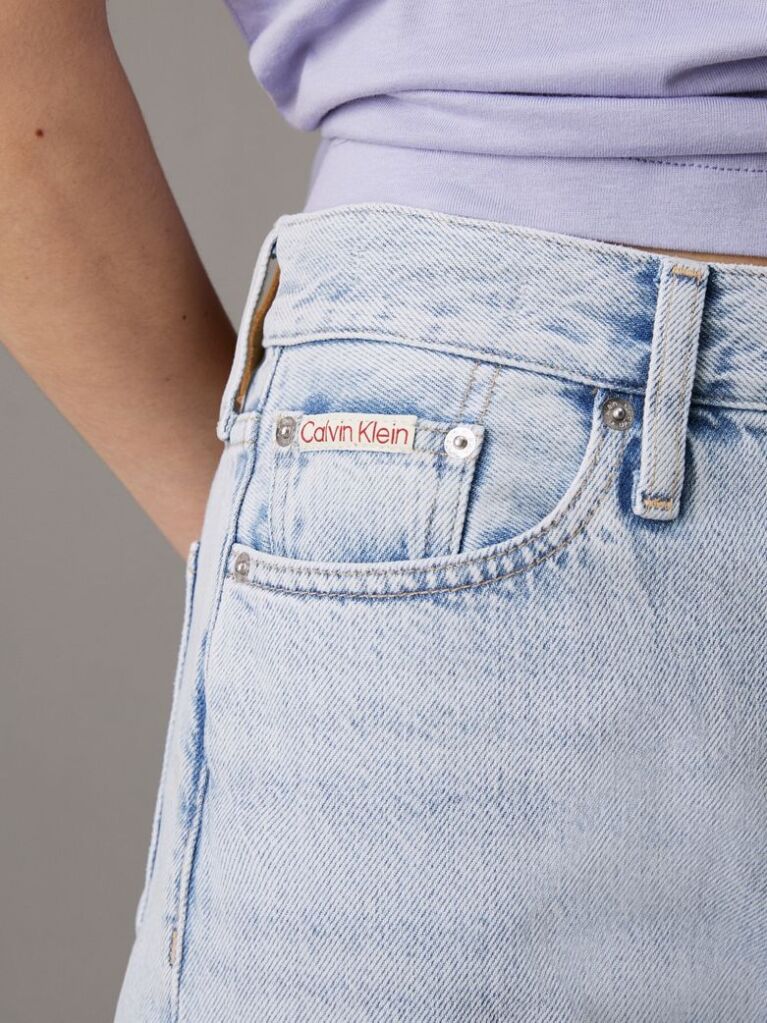Denim High Rise Straight Jeans  Women