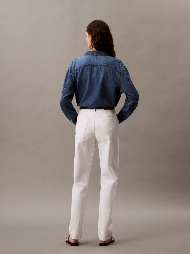 Denim Authentic Slim Straight Jeans  Women