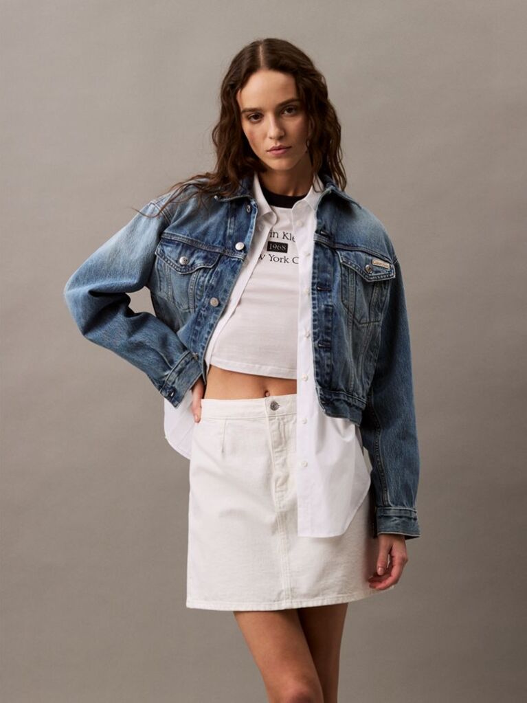 Denim Denim Μίνι Φούστα Με A-γραμμή  Γυναίκα