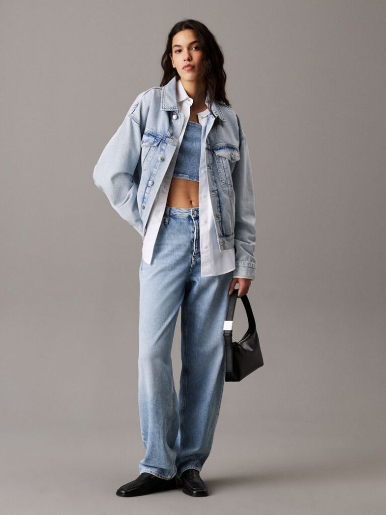 Denim Denim Bralette Top  Women
