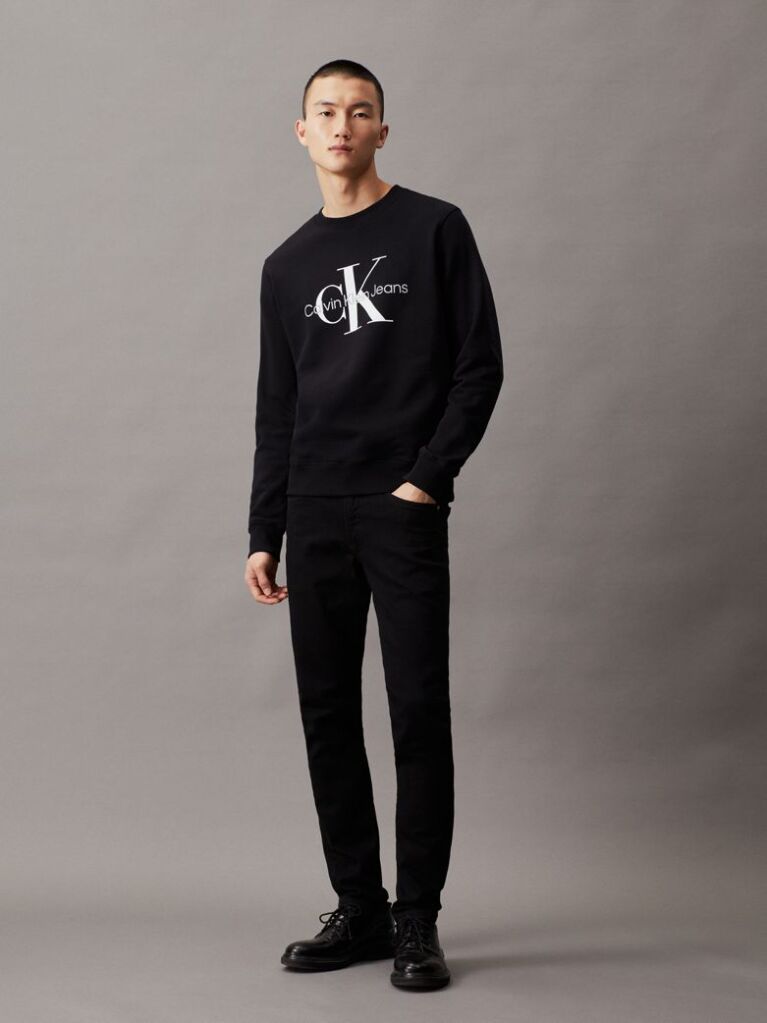 Black Monogram Sweatshirt  Men