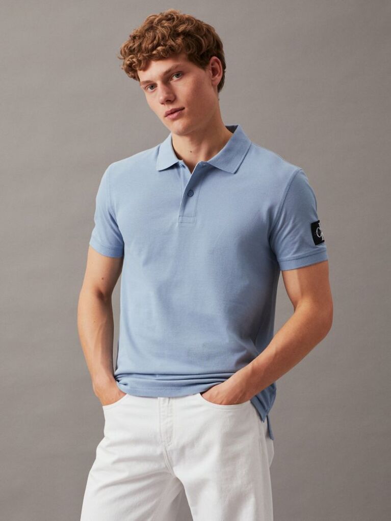Blue Badge Polo Shirt  Men