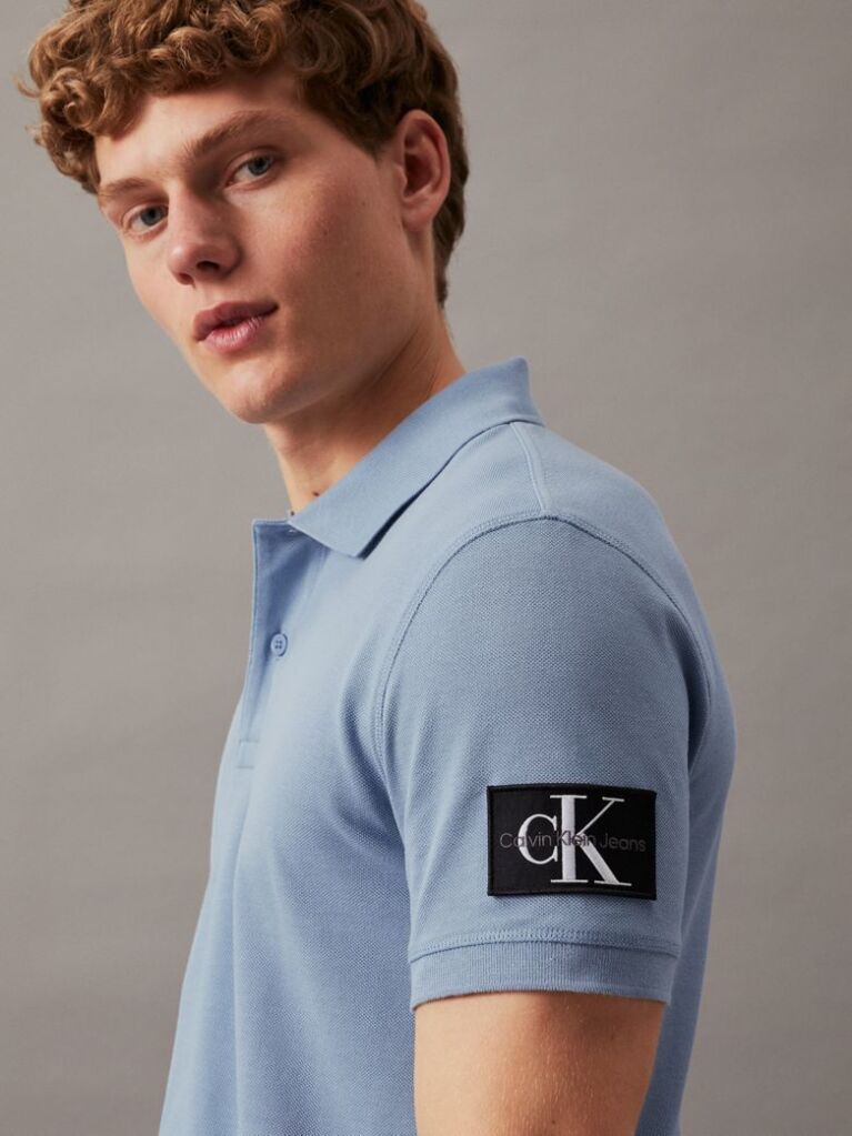 Blue Badge Polo Shirt  Men