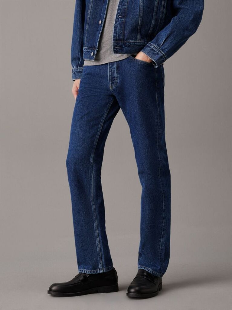 Denim Τζιν Σε Ίσια Γραμμή  Άνδρας