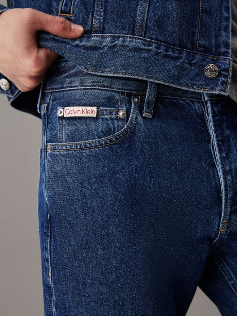 Denim Τζιν Σε Ίσια Γραμμή  Άνδρας