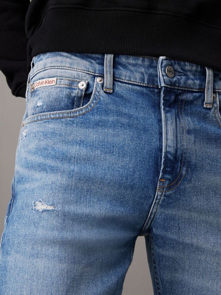 Denim Slim Tapered Jeans  Men