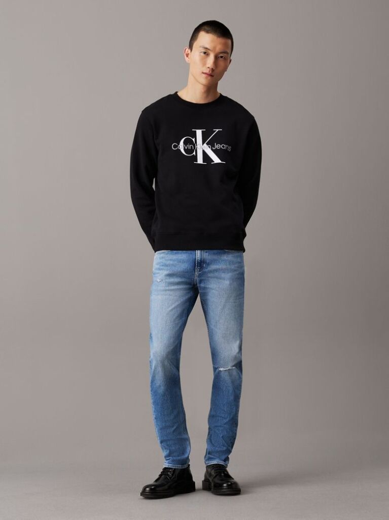 Denim Slim Tapered Jeans  Men