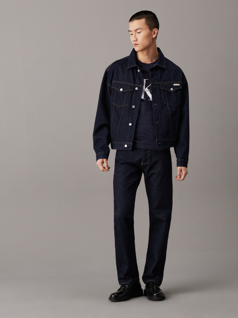 Denim Relaxed Denim Jacket  Men
