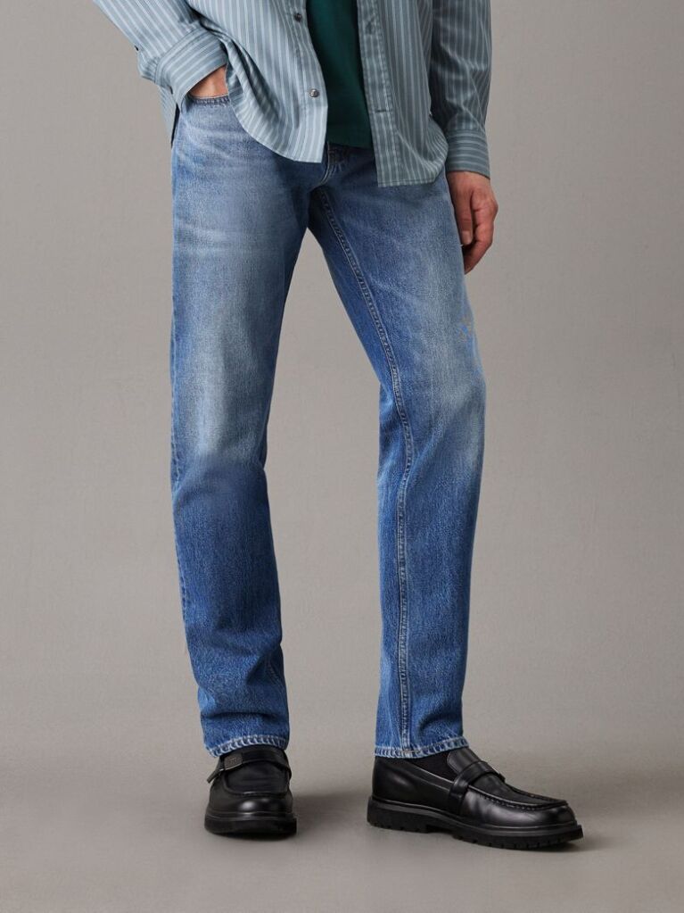 Denim Slim Τζιν Με Straight Εφαρμογή  Άνδρας