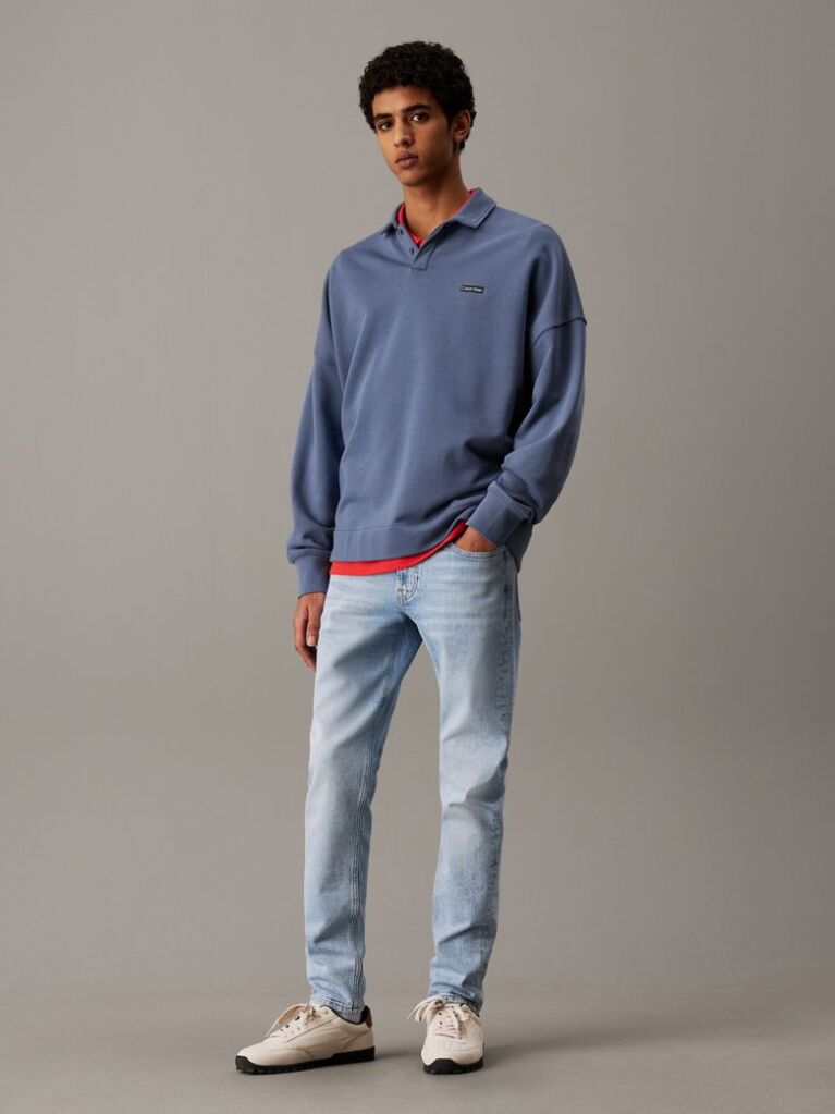 Denim Τζιν Με Slim Tapered Γραμμή  Άνδρας