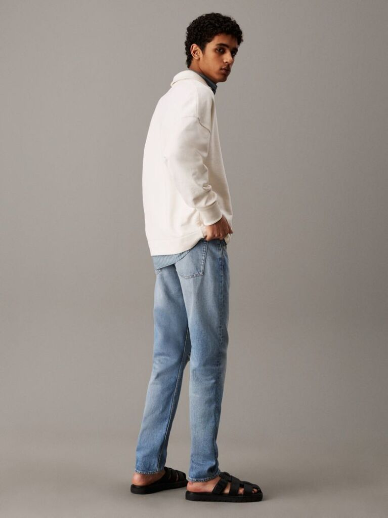 Denim Tapered Τζιν Σε Στενή Γραμμή  Άνδρας