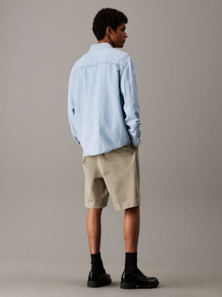 Denim Άνετο Denim Πουκάμισο  Άνδρας