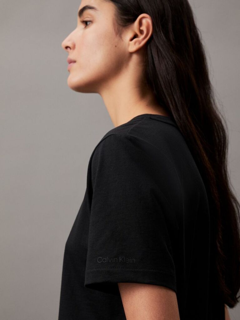 Black Soft Cotton T-shirt  Women