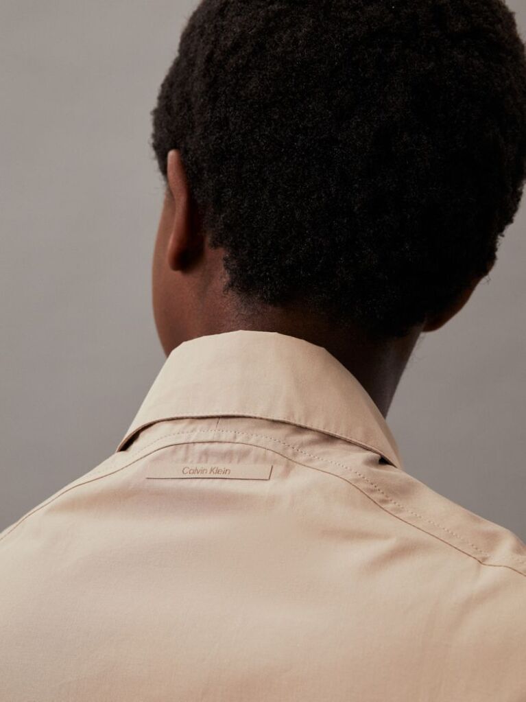 Brown Cotton Archive Sleeveless Shirt  Women