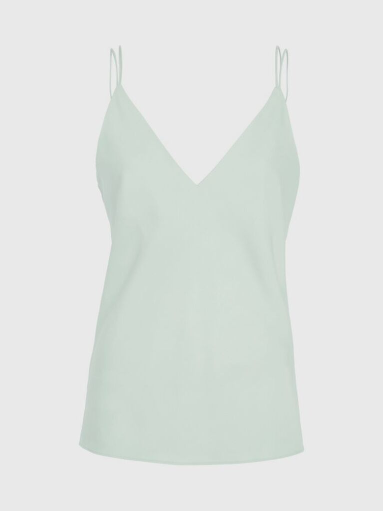 Green Crepe Cami Top  Women