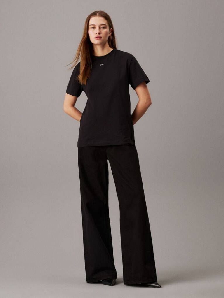 Black Logo T-shirt  Women