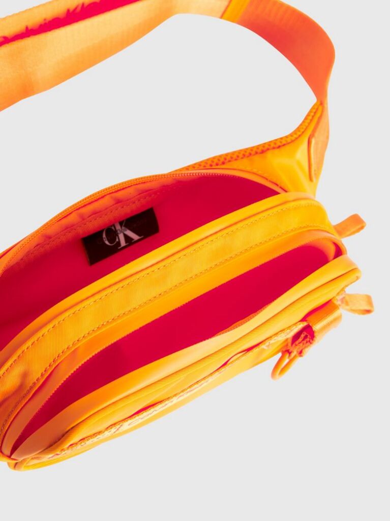 Orange Recycled Bum Bag  Men