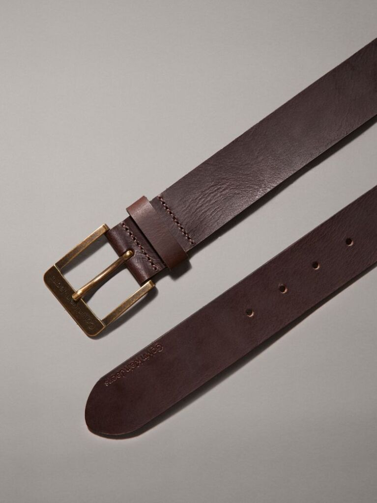 Brown Leather Belt  Men