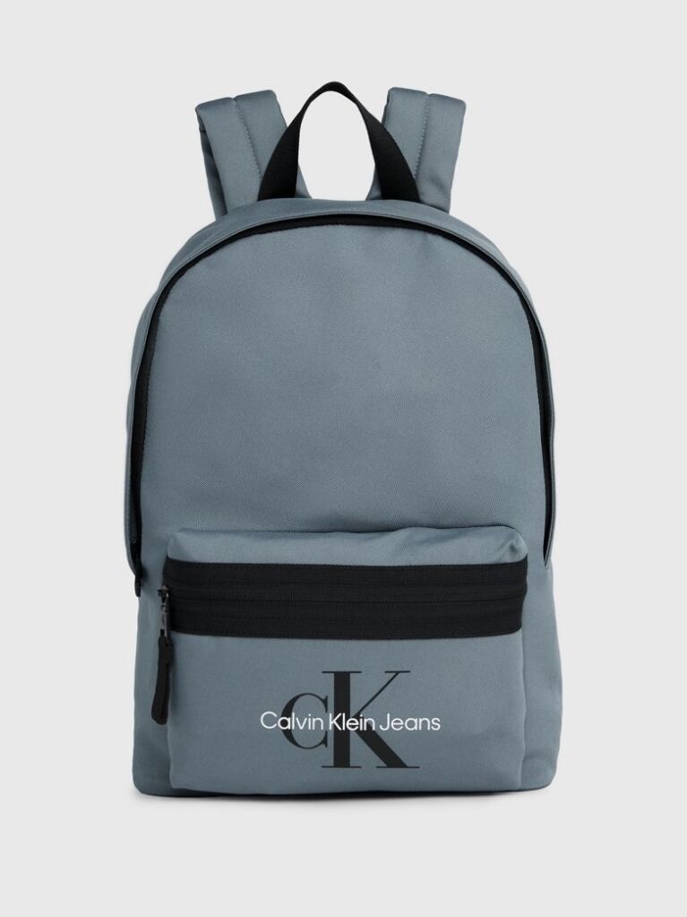 Blue Round Backpack  Men