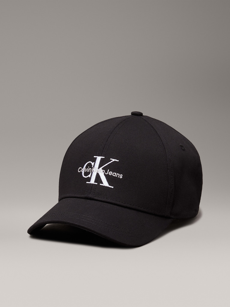 Black Logo Cap  Men