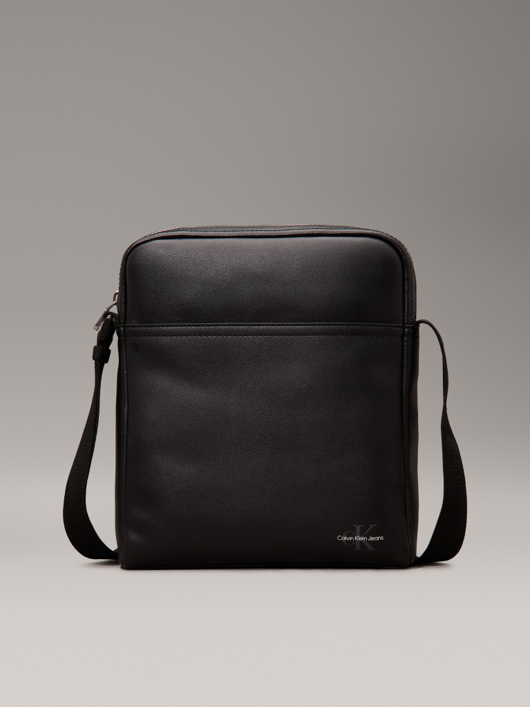 Black Reporter Bag  Men