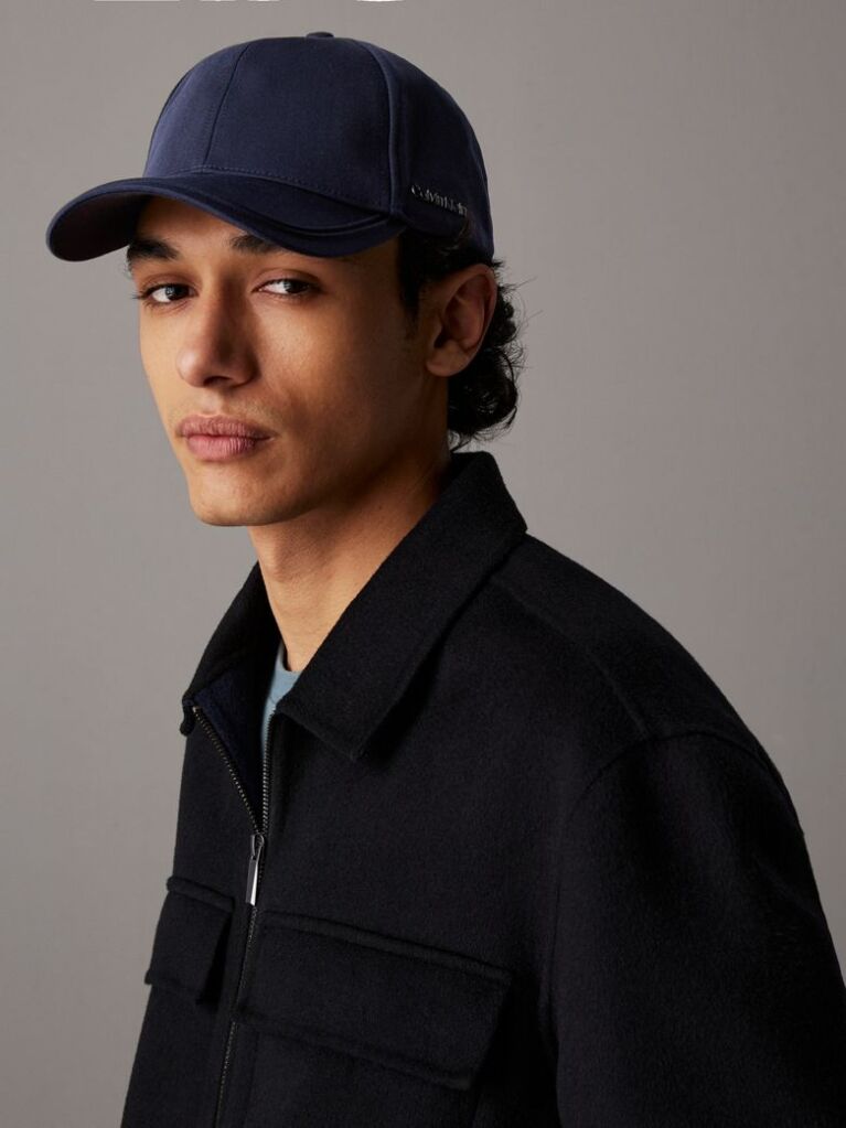 Blue Twill Cap  Men