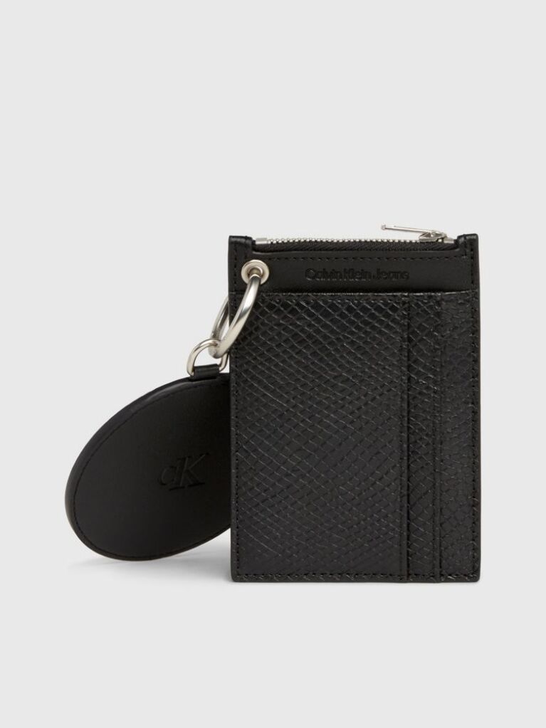 Μαύρο Πορτοφόλι Με Snake Print Και Φερμουάρ  Γυναίκα