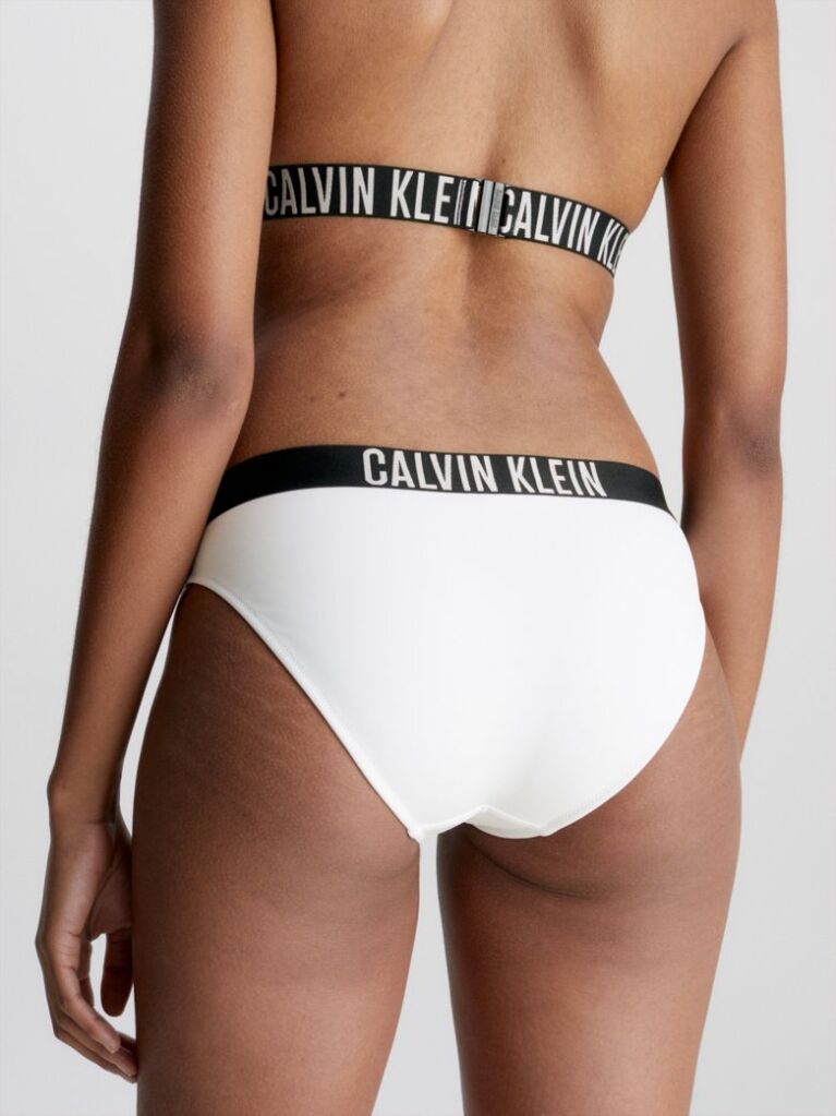 White Classic Bikini Bottom - Intense Power  Women