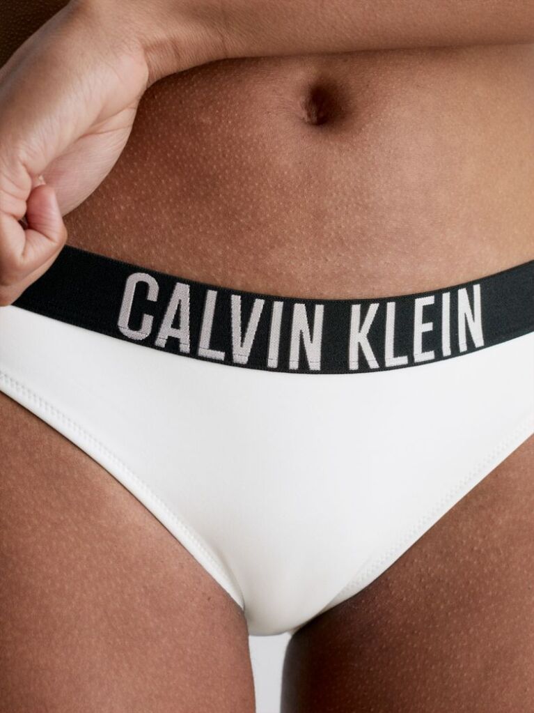 White Classic Bikini Bottom - Intense Power  Women