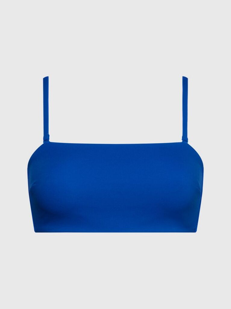Blue Bandeau Bikini Top - Core Archive  Women