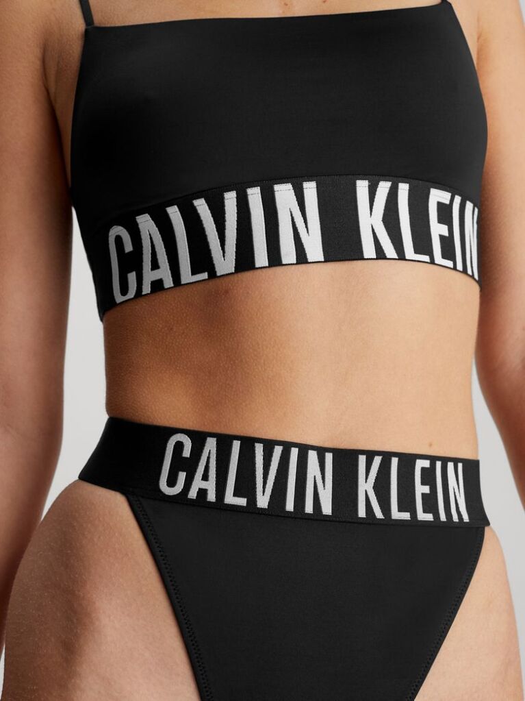 Black Thong Bikini Bottoms - Intense Power  Women