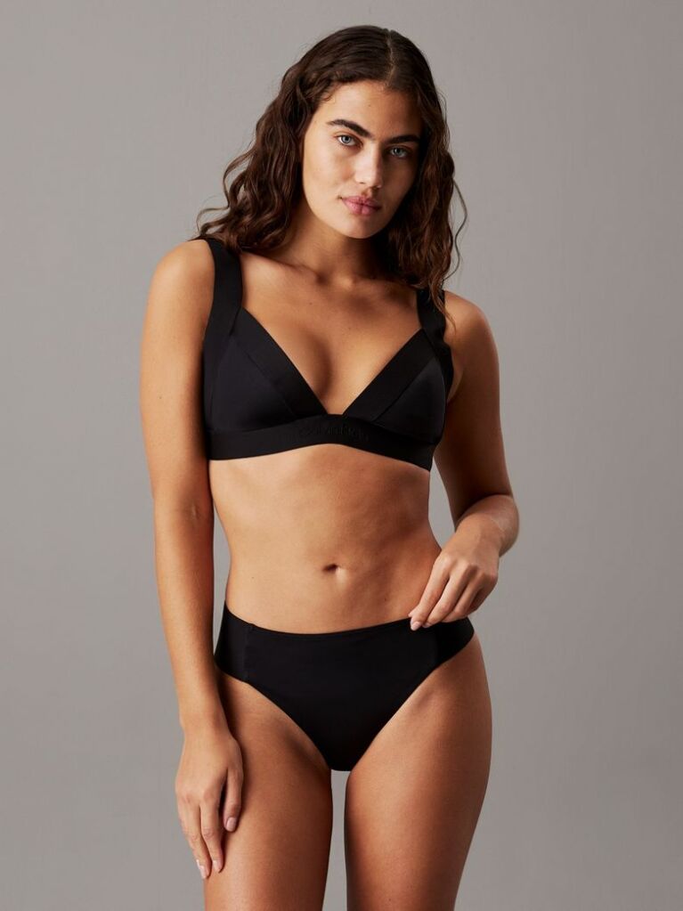 Black Triangle Bikini Top - CK Refined  Women