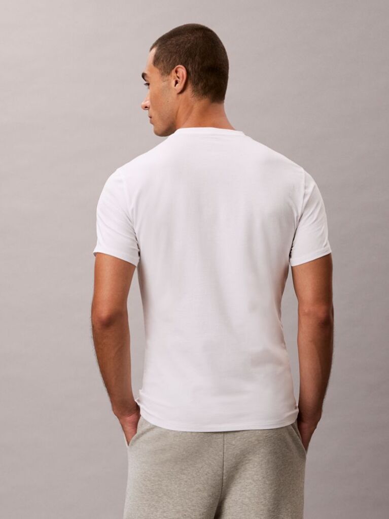 White 3 Pack Lounge T-shirts  Men