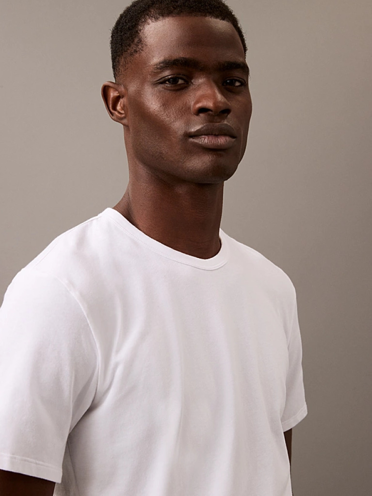 White 3 Pack Lounge T-shirts  Men