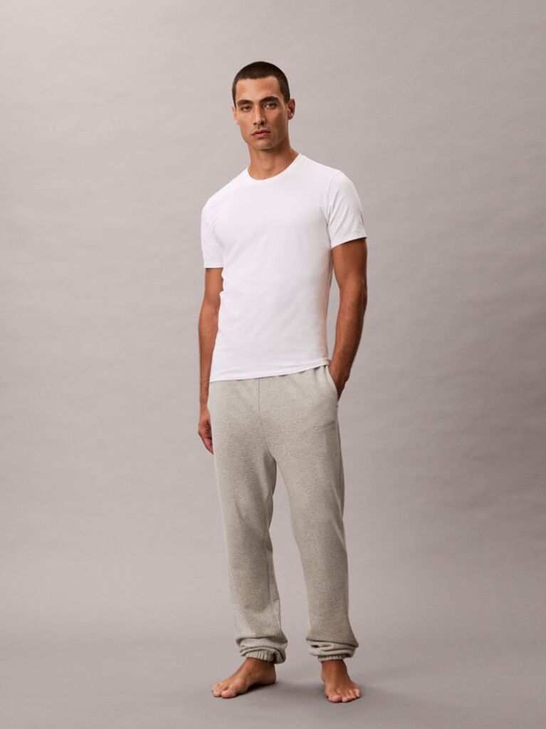 White 3 Pack Lounge T-shirts  Men