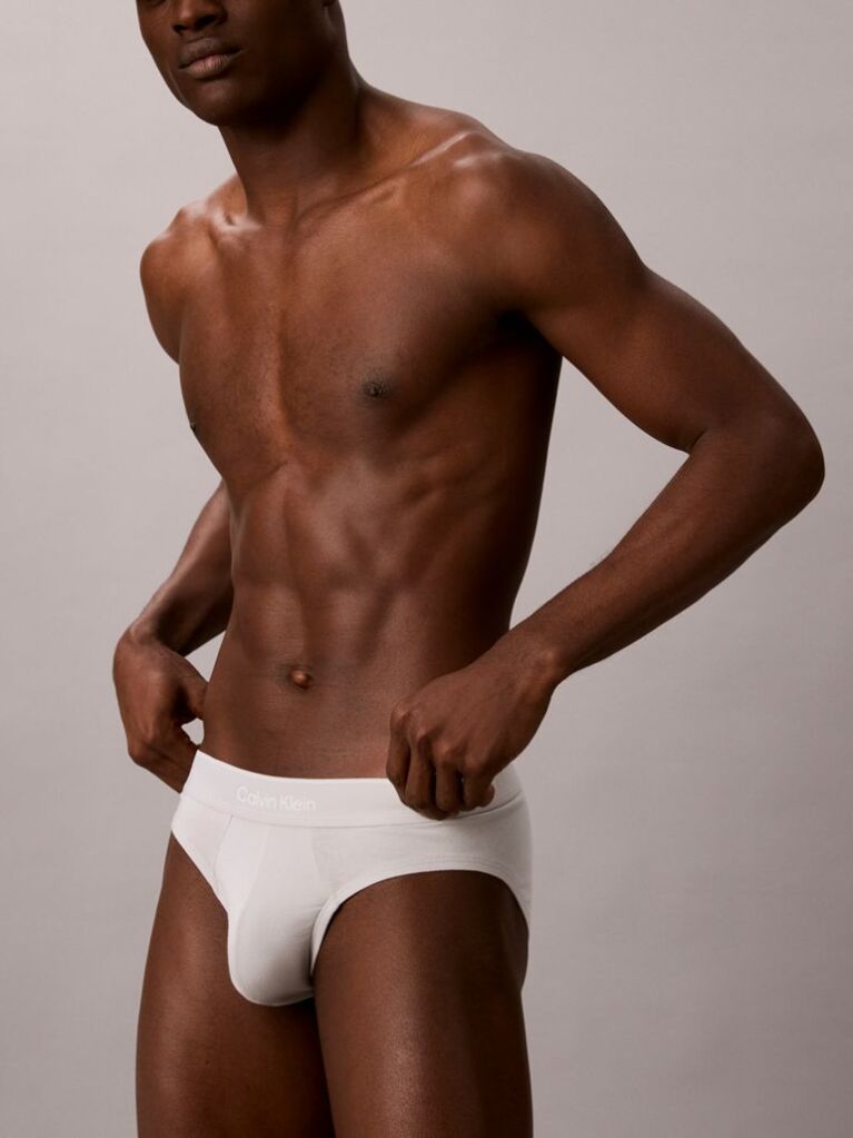 Multi 3 Pack Briefs - Icon Cotton Stretch  Men