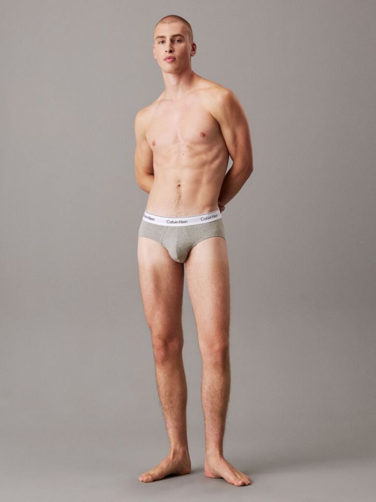 Multi 3 Pack Briefs - Icon Cotton Stretch  Men