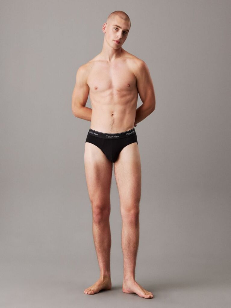 Multi 3 Pack Briefs - Icon Cotton Stretch  Men