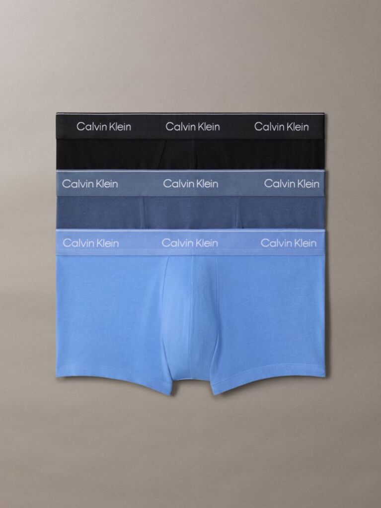 Multi Σετ 3 Χαμηλόμεσα Μπόξερ - Icon Cotton Stretch  Άνδρας