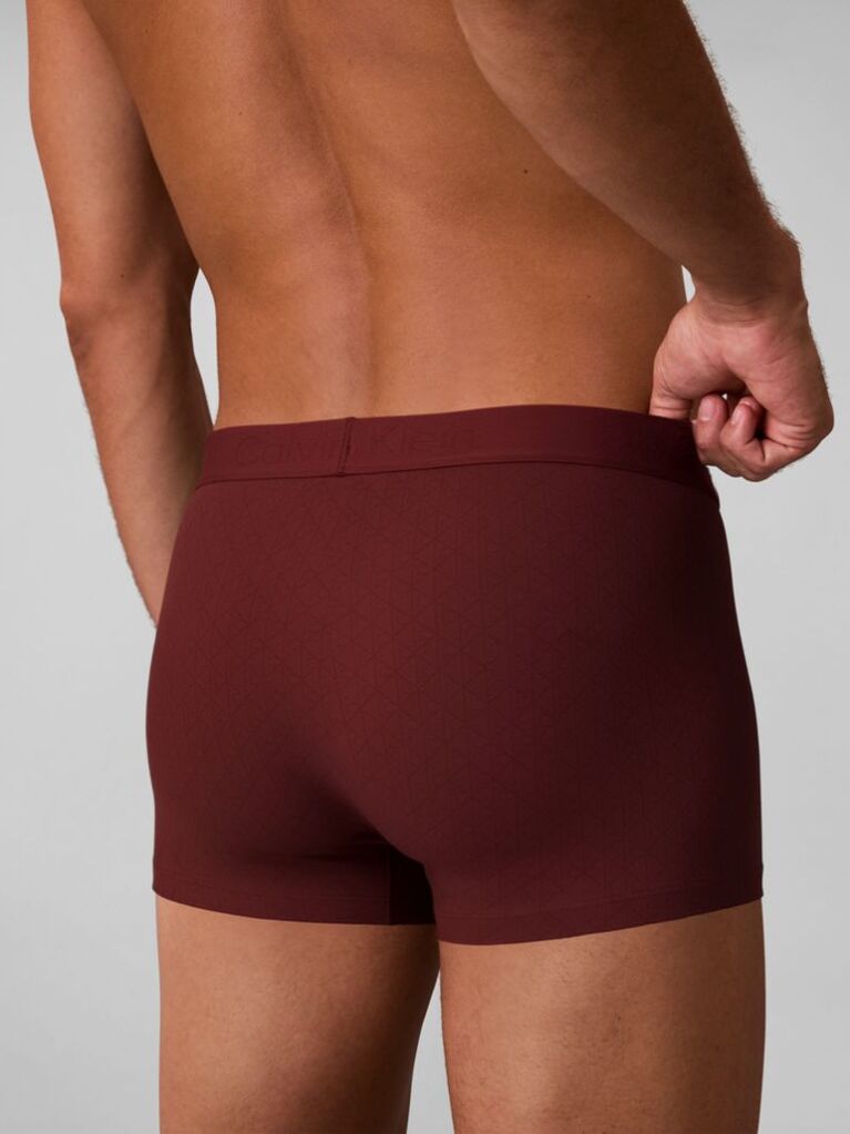 Κόκκινο Χαμηλόμεσο Μπόξερ - Micro Stretch Logo  Άνδρας