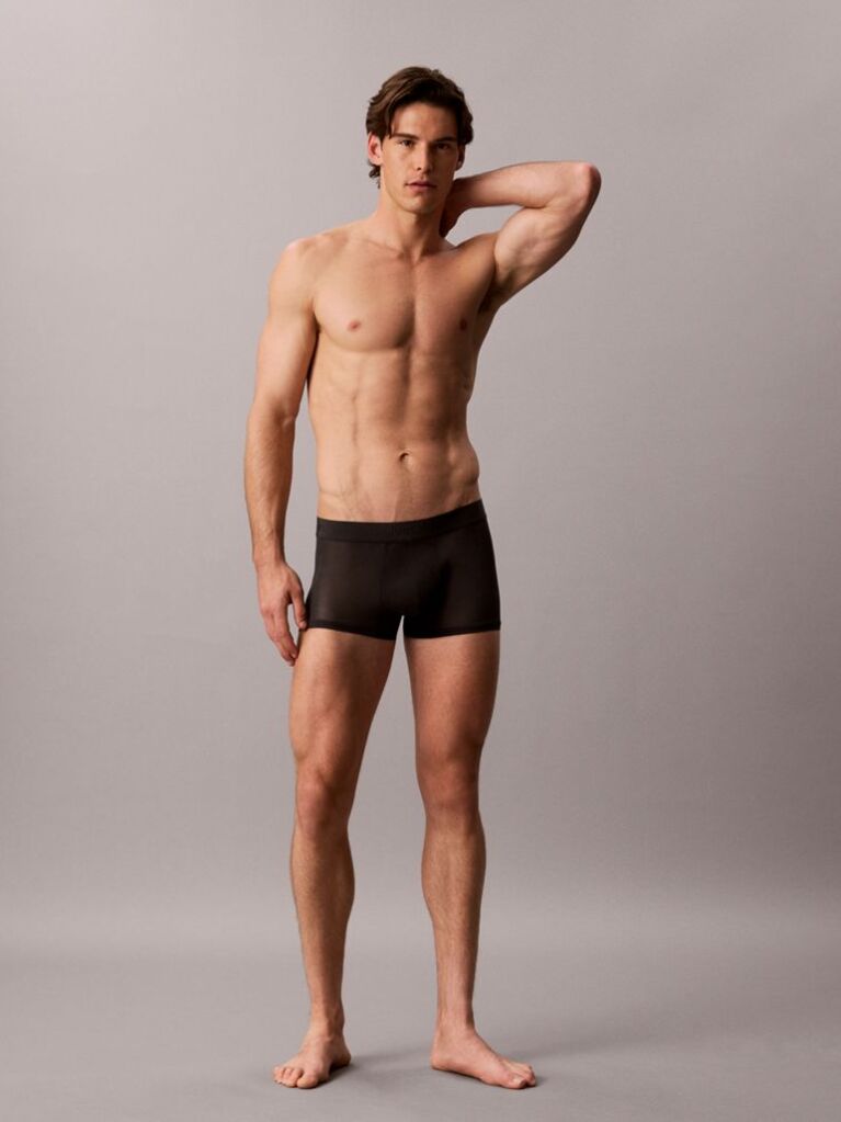 Black Trunks - CK Black Sheer Mesh  Men