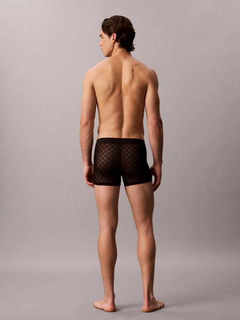 Μαύρο Μπόξερ Sheer Mesh - CK Black  Άνδρας