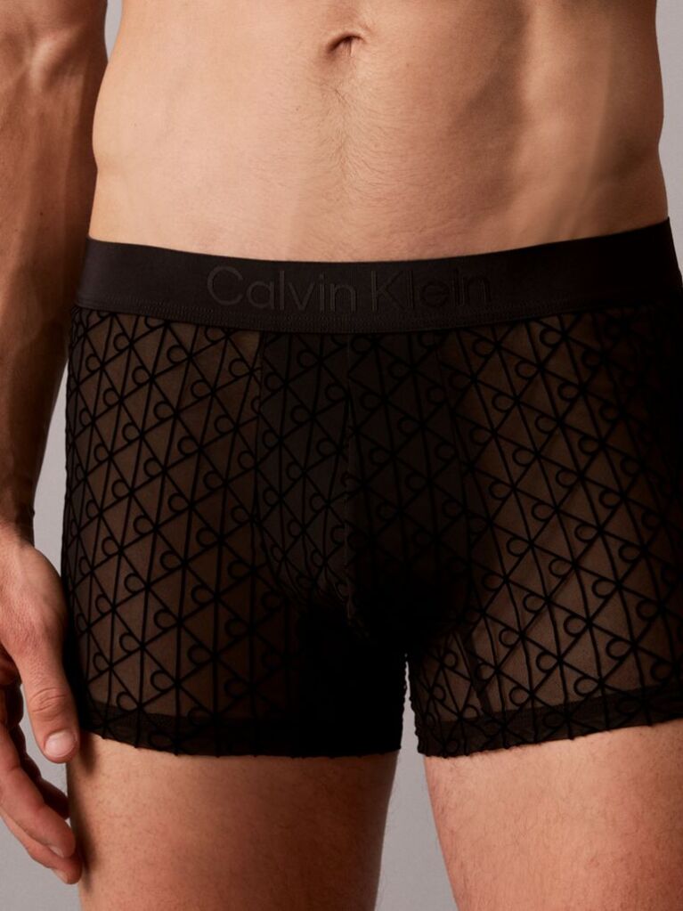 Μαύρο Μπόξερ Sheer Mesh - CK Black  Άνδρας