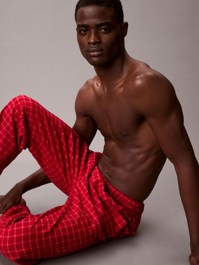 Red Flannel Pyjama Pants  Men