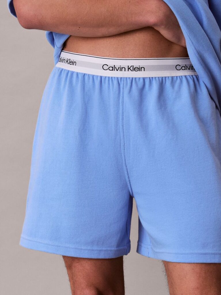 Blue Shorts Pyjama Set  Men