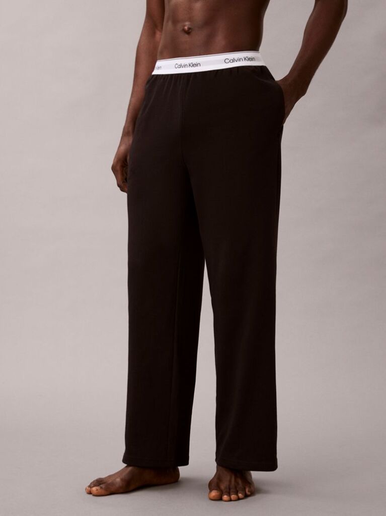 Black Pants Pyjama Set  Men
