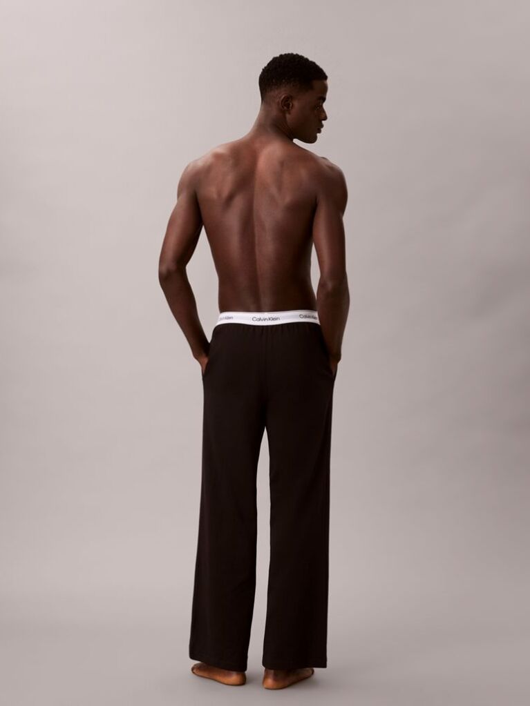 Black Pants Pyjama Set  Men