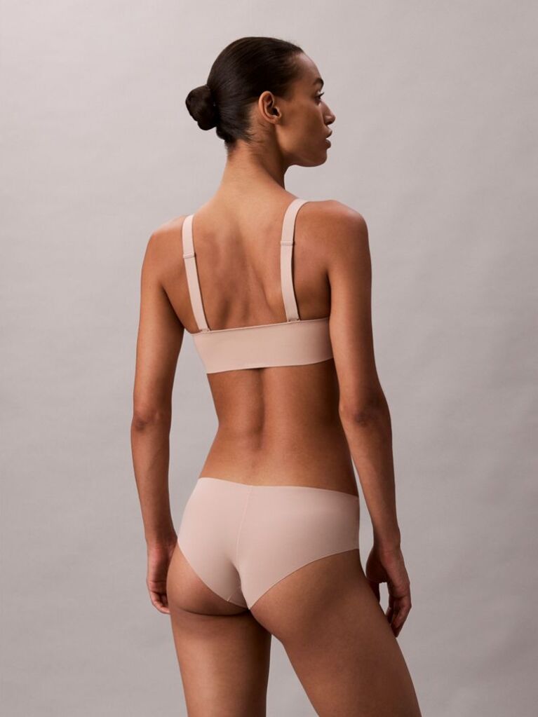 Beige Strapless Bandeau Bra - Perfectly Fit  Women
