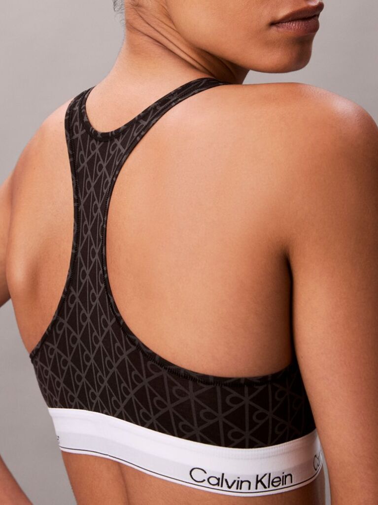 Μαύρο Bralette Χωρίς Επένδυση - Icon Cotton Modal  Γυναίκα